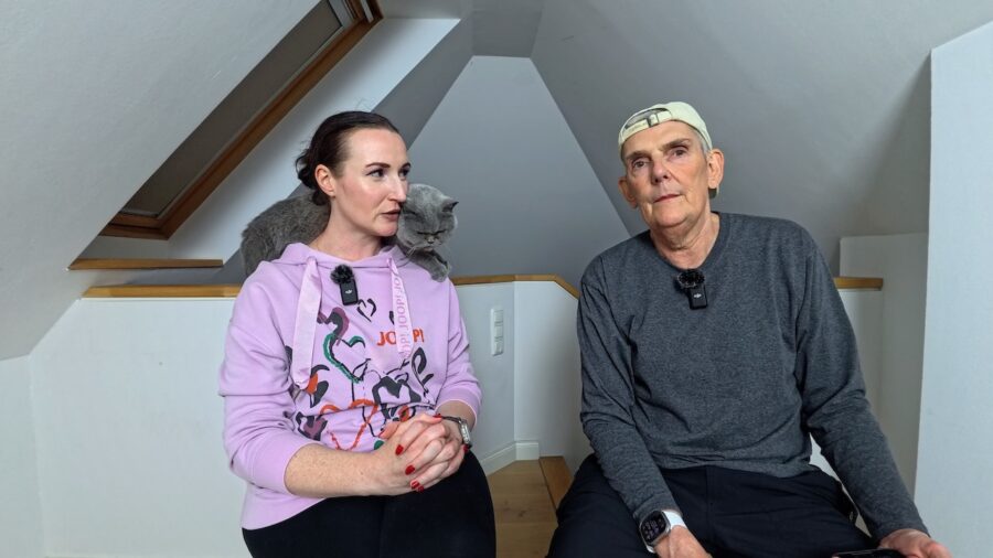 Schühchen stürzt fast ab