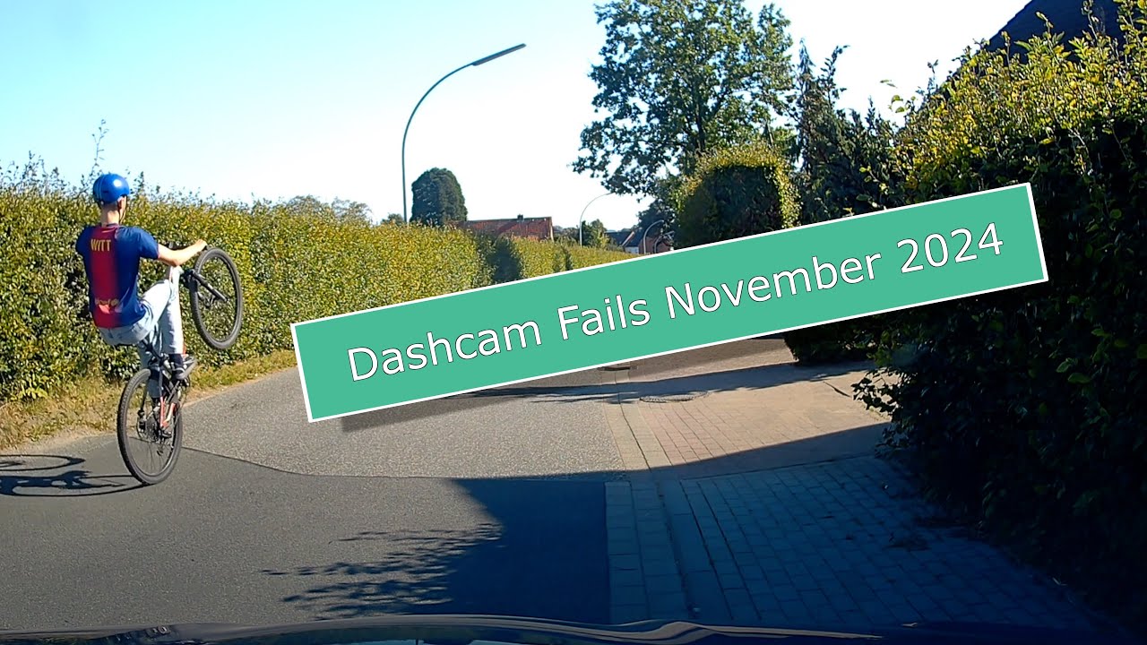 Dashcam Fails November 2024