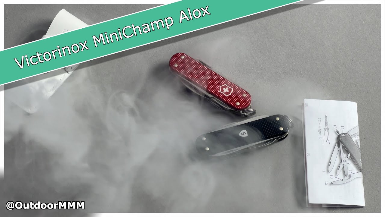 Kleines Messer ganz groß - das Victorinox Mini Champ Alox