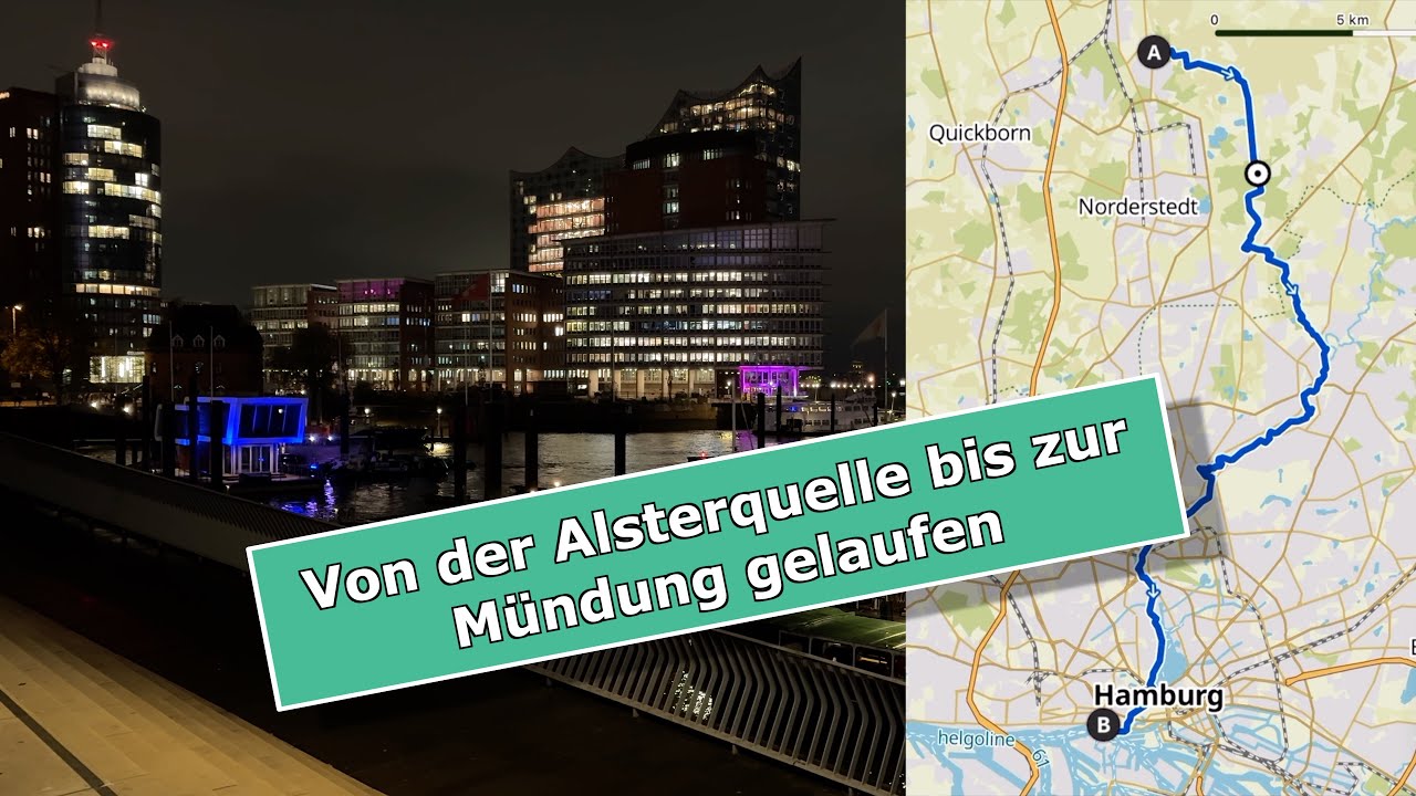 Von der Alsterquelle bis zur Mündung gelaufen