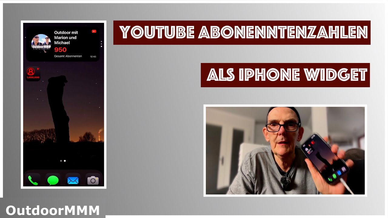 YouTube Abonenntenzahlen und Aufrufe als iOS Widget - SubWidget