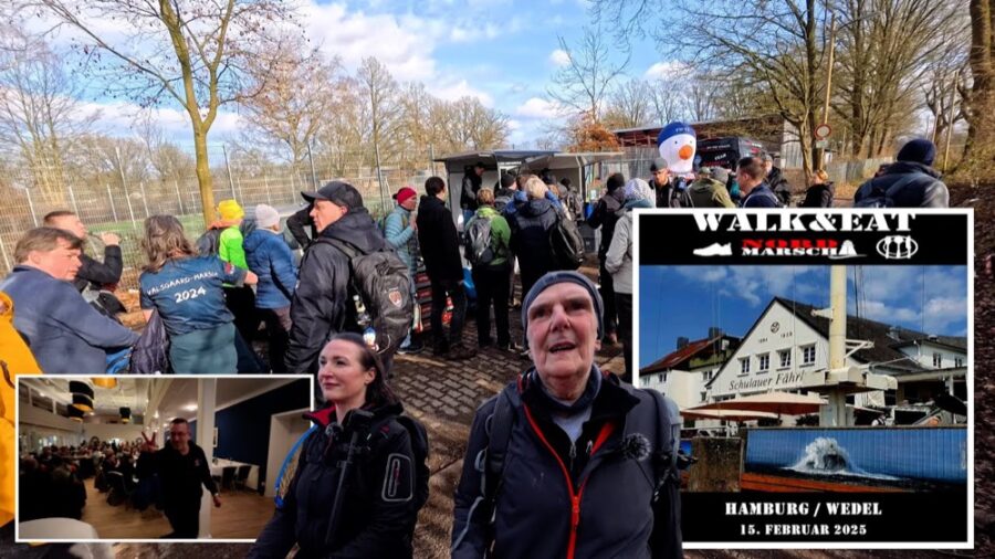Nordmarsch Hamburg - Wedel Walk and Eat 22 Kilometer 15.02.2025
